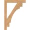 Ekena Millwork Merced Block Smooth Bracket, Western Red Cedar, 3 1/2"W x 30"D x 42"H BKT04X30X42MRC05SWR - alternate 2